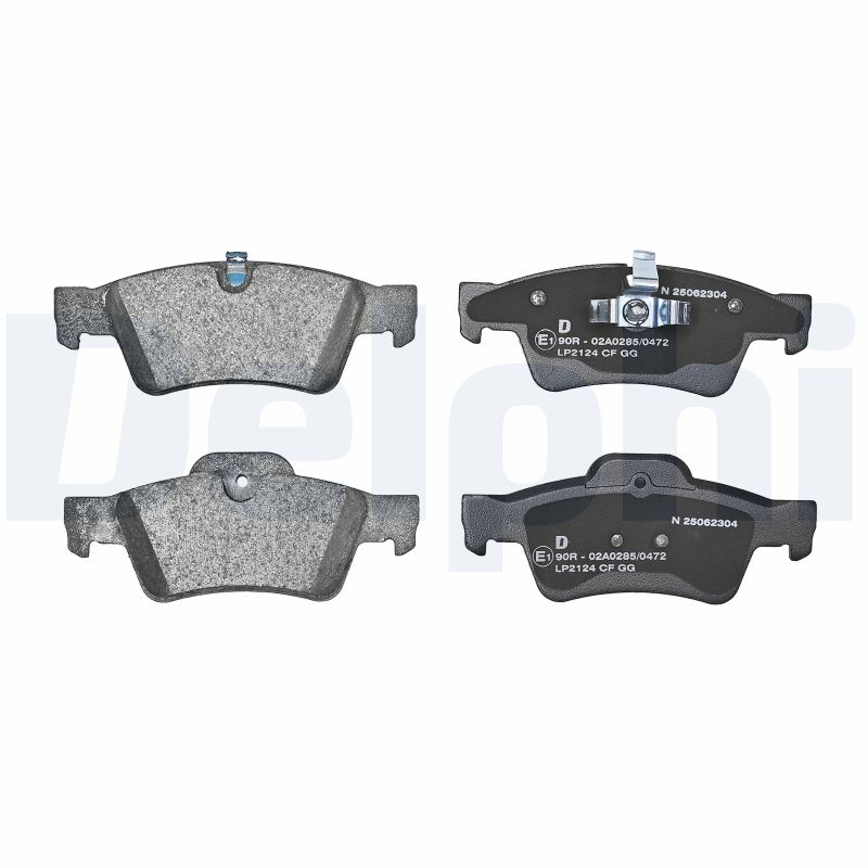 DELPHI Bremseklodser lp2124 for MERCEDES-BENZ