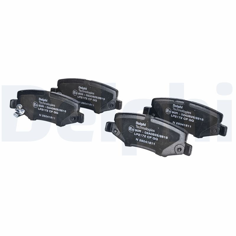 DELPHI Bremseklodser lp2172 for DODGE JEEP