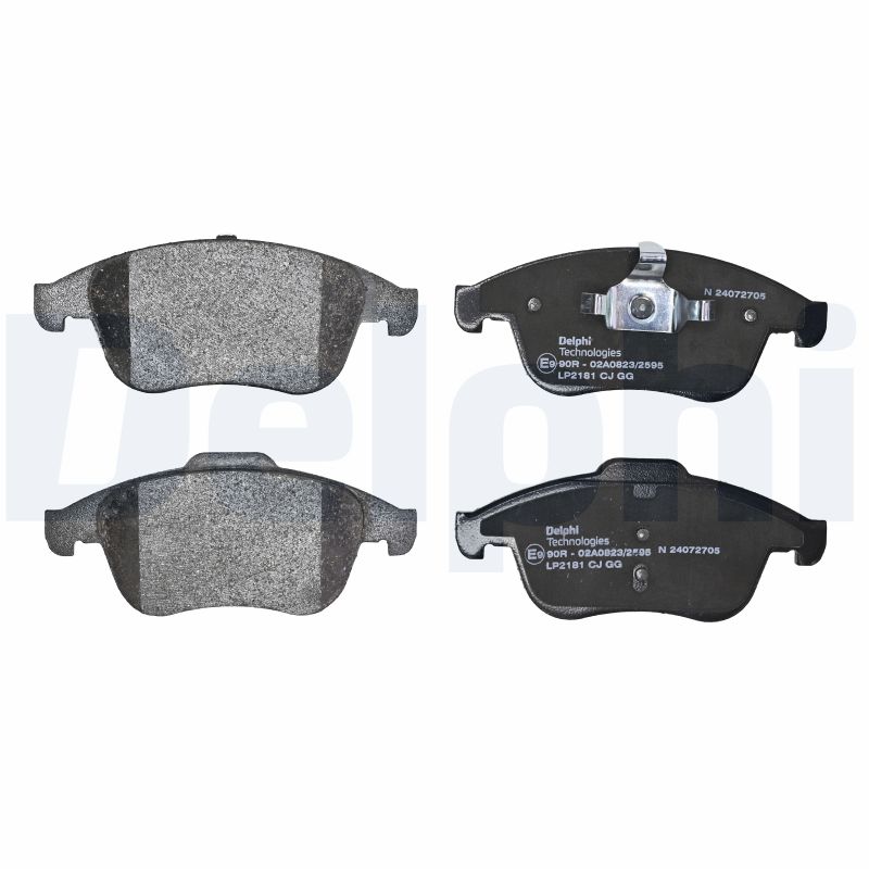 DELPHI Bremseklodser lp2181 for RENAULT