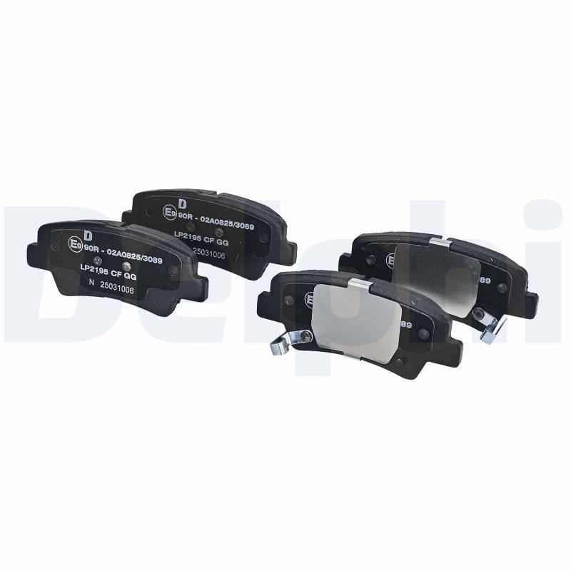DELPHI Bremseklodser lp2195 for GEELY SSANGYONG HYUNDAI KIA EMGRAND CHANGAN HYUNDAI (BEIJING) KIA (DYK)