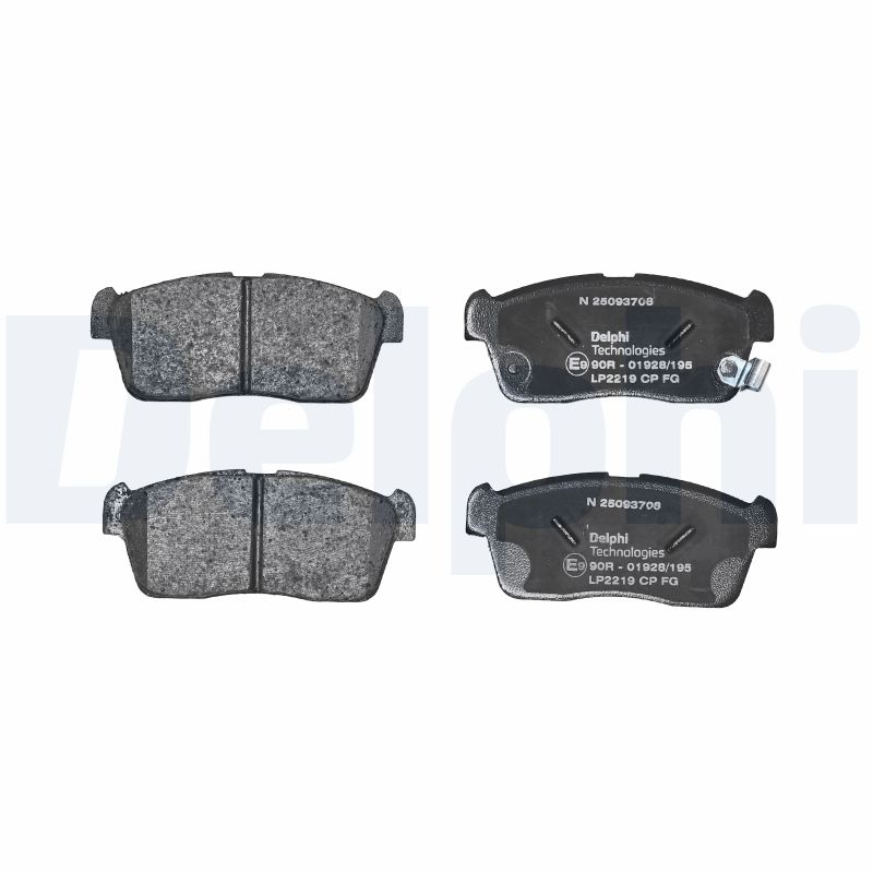 DELPHI Bremseklodser lp2219 for NISSAN SUZUKI