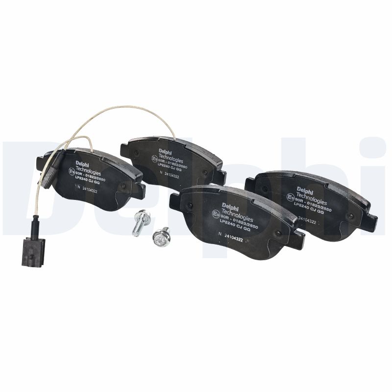DELPHI Bremseklodser lp2240 for OPEL ABARTH FIAT VAUXHALL