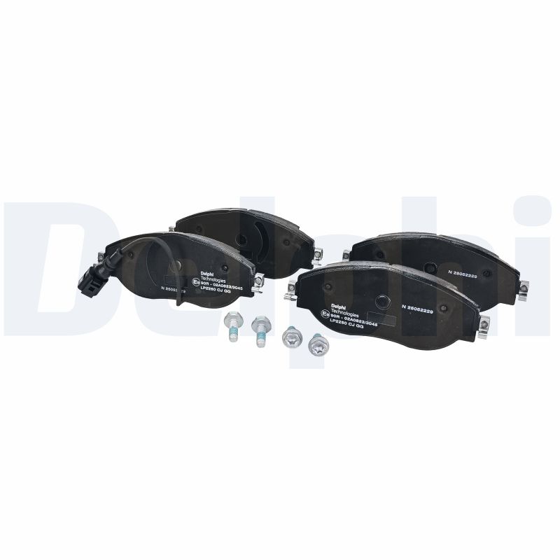 DELPHI Bremseklodser lp2250 for VW SKODA