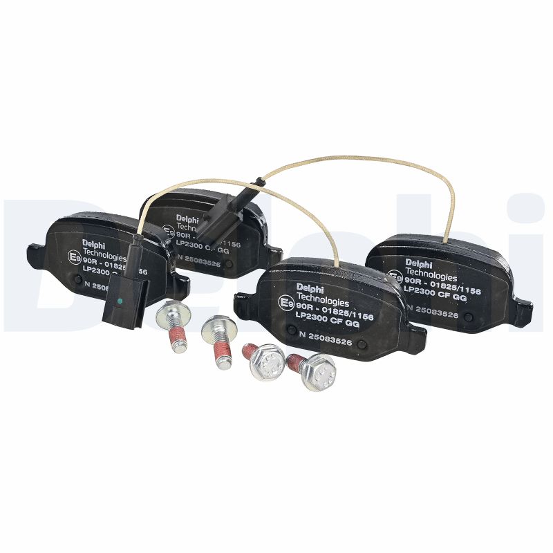 DELPHI Bremseklodser lp2300 for ALFA ROMEO FIAT