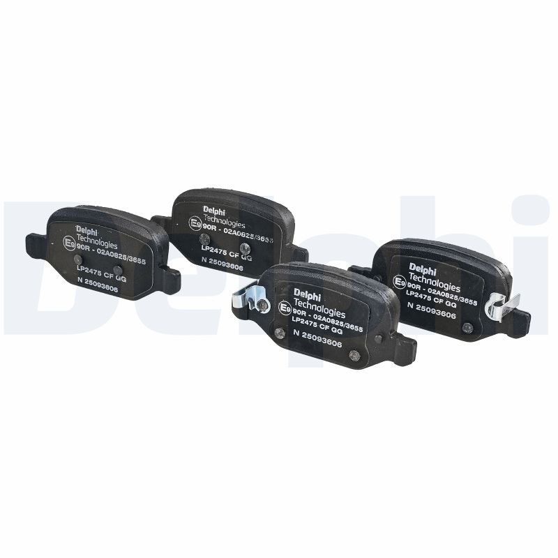 DELPHI Bremseklodser lp2475 for FIAT