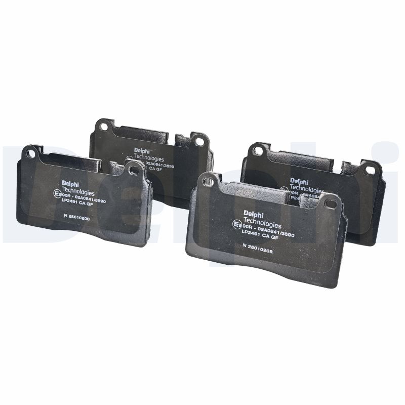 DELPHI Bremseklodser lp2491 for AUDI VW