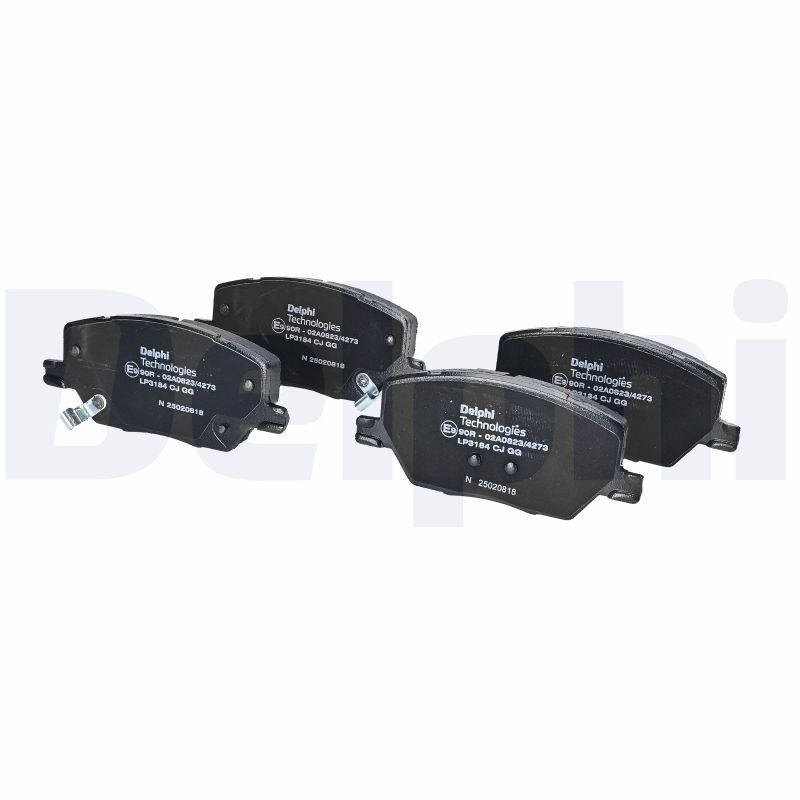 DELPHI Bremseklodser lp3184 for JEEP ALFA ROMEO FIAT
