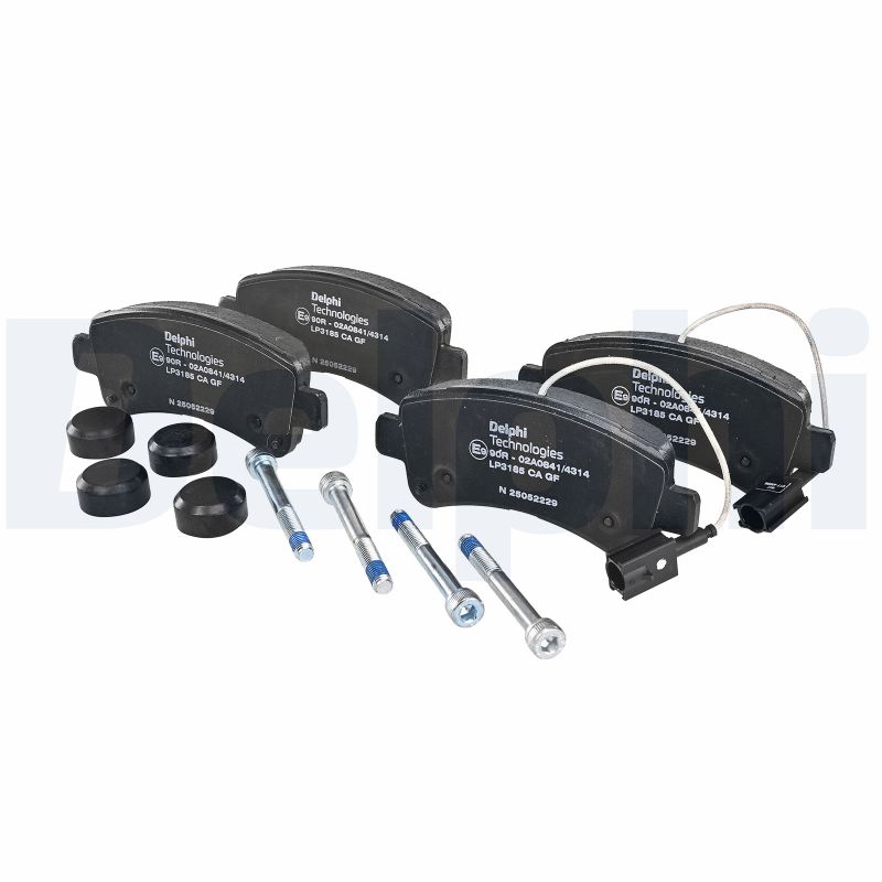 DELPHI Bremseklodser lp3185 for FIAT VAUXHALL PEUGEOT TOYOTA