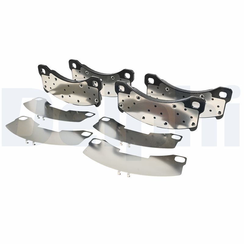DELPHI Bremseklodser lp3217 for PORSCHE