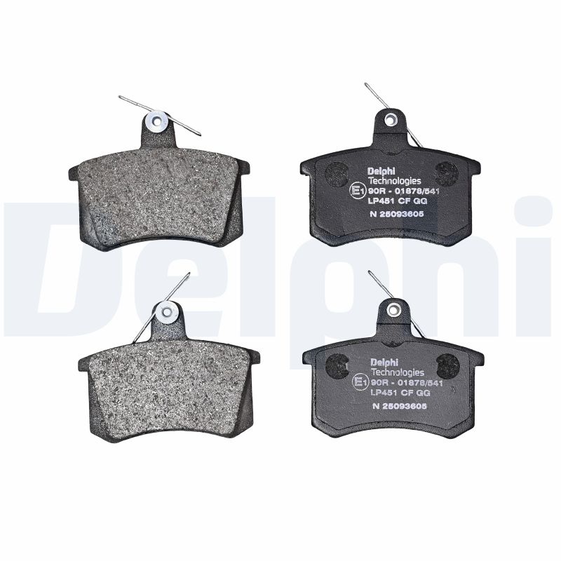 DELPHI Bremseklodser lp451 for ALFA ROMEO LANCIA FIAT ZHONGHUA (BRILLIANCE) VW AUDI