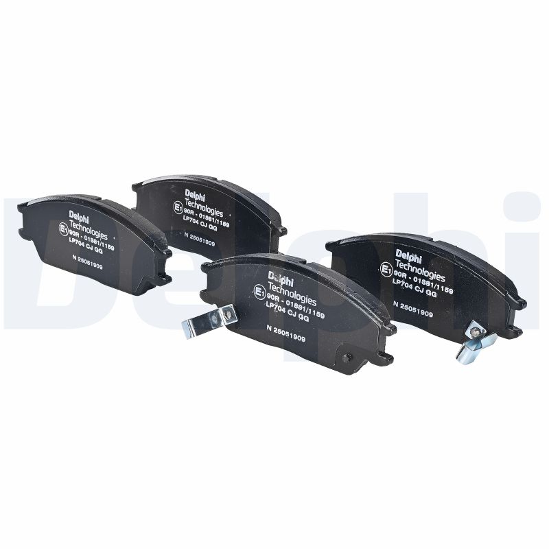 DELPHI Bremseklodser lp704 for HYUNDAI