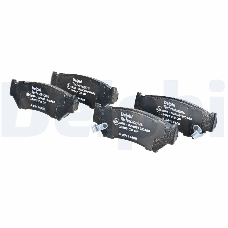 DELPHI Bremseklodser lp967 for SUZUKI