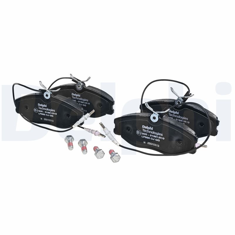 DELPHI Bremseklodser lp986 for PEUGEOT