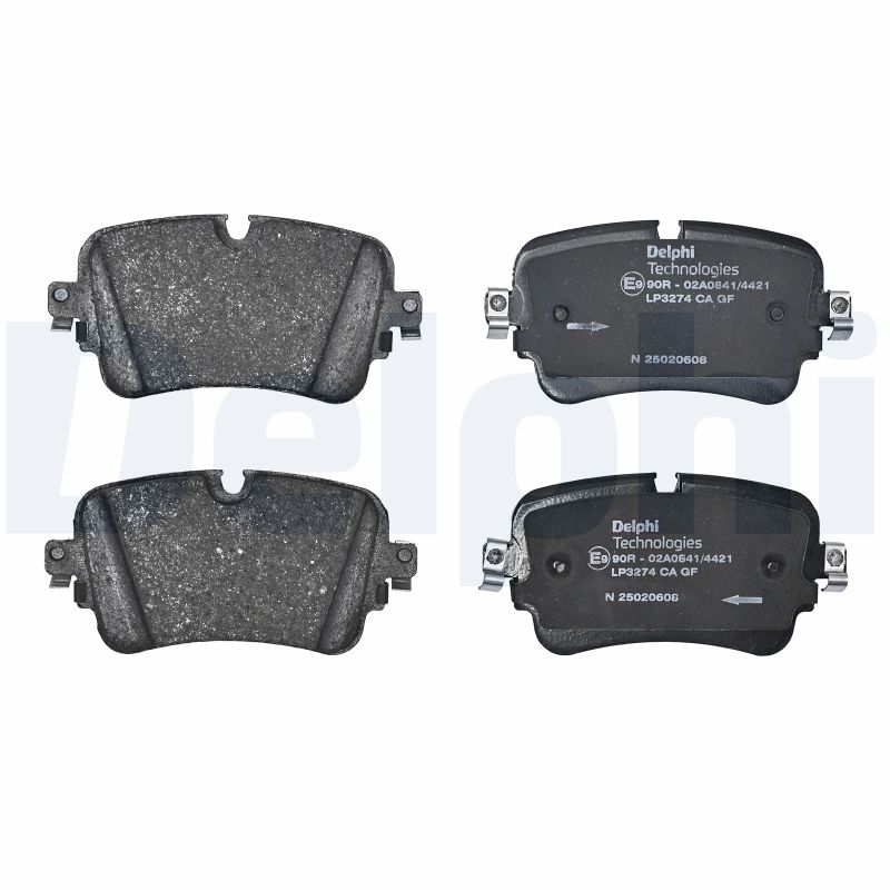 DELPHI Bremseklodser lp3274 for AUDI VW