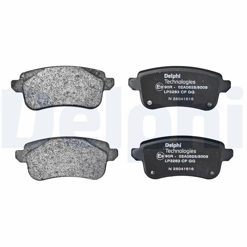 DELPHI Bremseklodser lp3283 for RENAULT
