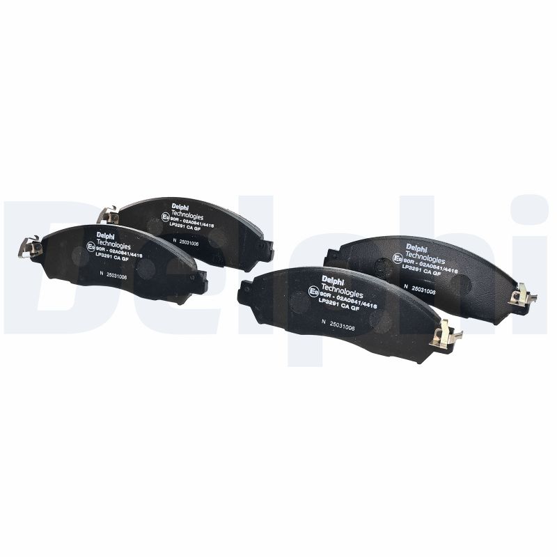 DELPHI Bremseklodser lp3291 for NISSAN RENAULT
