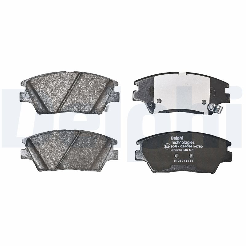 DELPHI Bremseklodser lp3263 for SSANGYONG