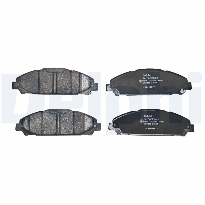 DELPHI Bremseklodser lp3255 for FORD ASIA & OCEANIA FORD USA