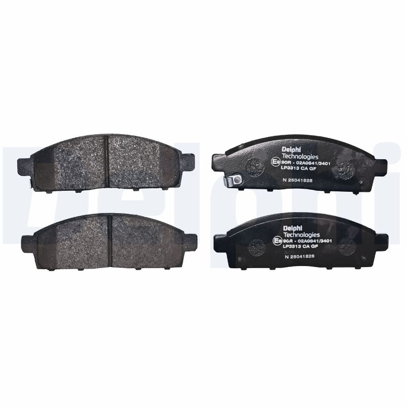 DELPHI Bremseklodser lp3313 for FIAT MITSUBISHI
