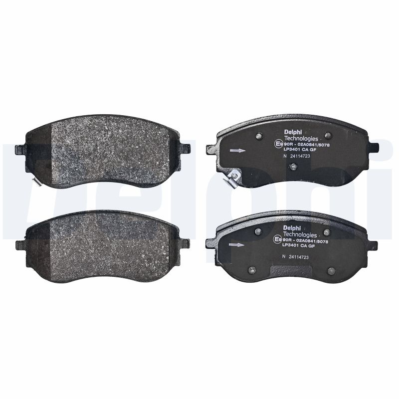 DELPHI Bremseklodser lp3401 for BEIJING BENZ (BBDC) MERCEDES-BENZ NISSAN