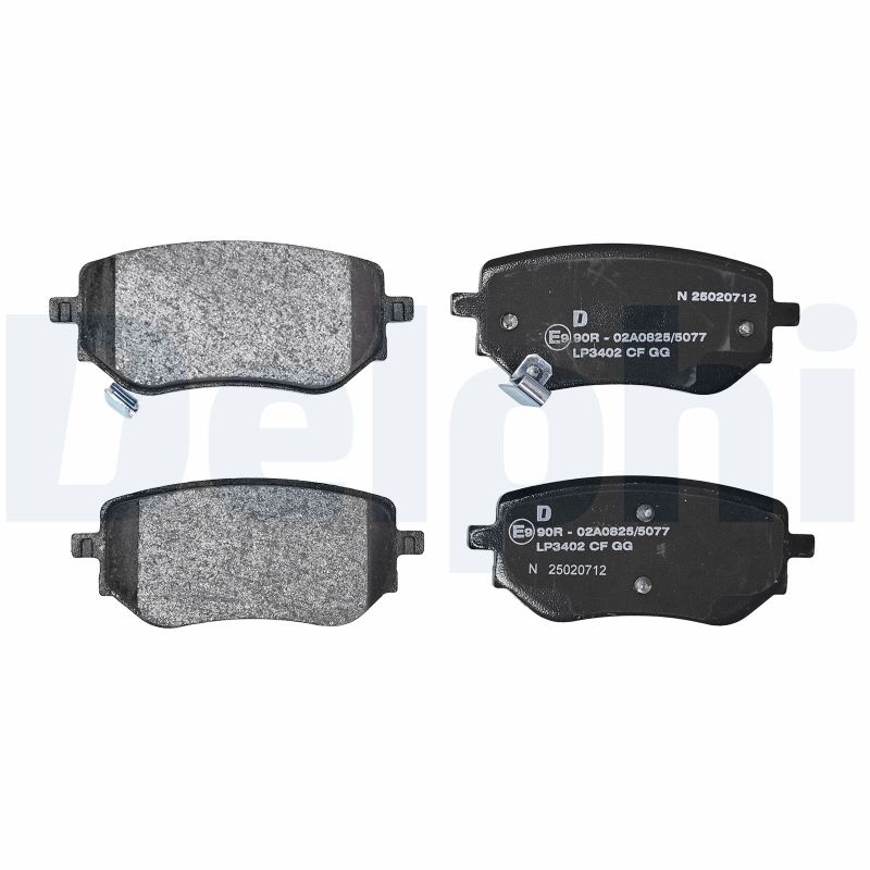 DELPHI Bremseklodser lp3402 for NISSAN MERCEDES-BENZ