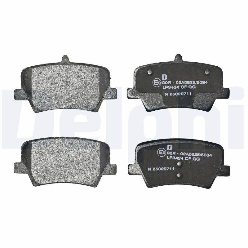 DELPHI Bremseklodser lp3434 for VOLVO ASIA GEELY LYNK & CO