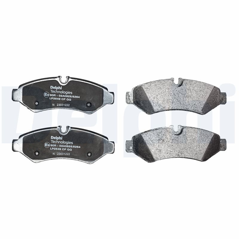 DELPHI Bremseklodser lp3549 for MERCEDES-BENZ