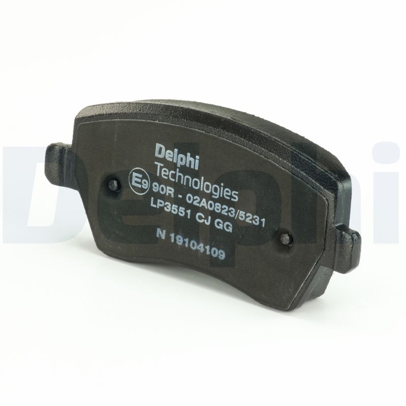 DELPHI Bremseklodser lp3551 for MERCEDES-BENZ LADA DACIA NISSAN