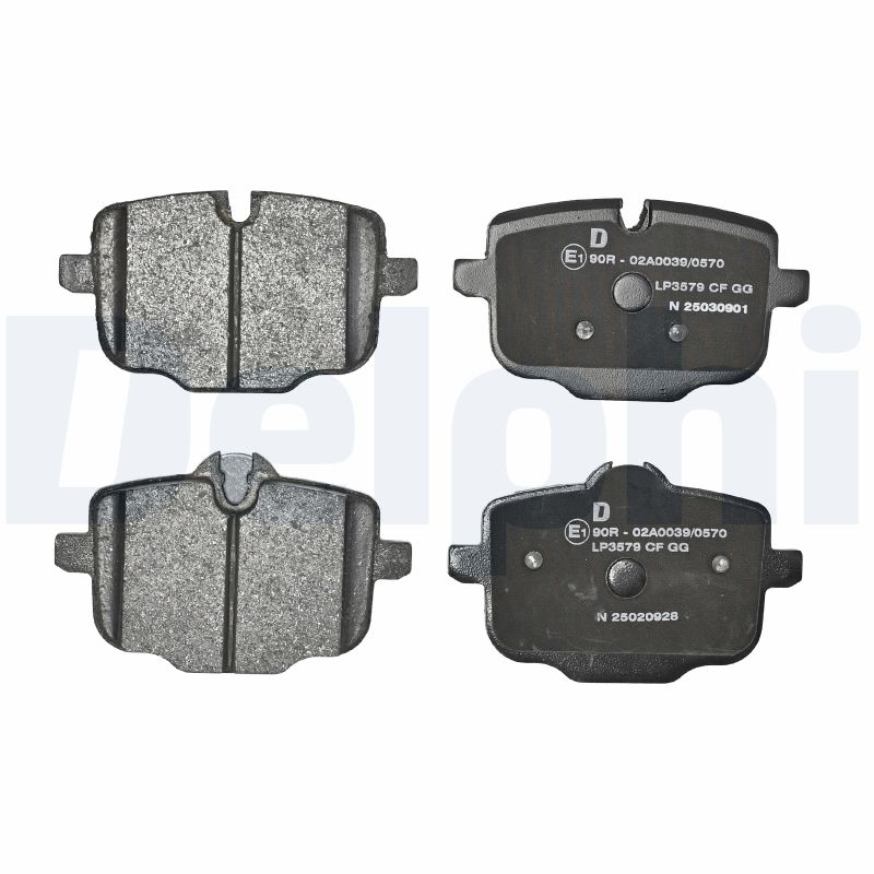 DELPHI Bremseklodser lp3579 for BMW (BRILLIANCE) BMW