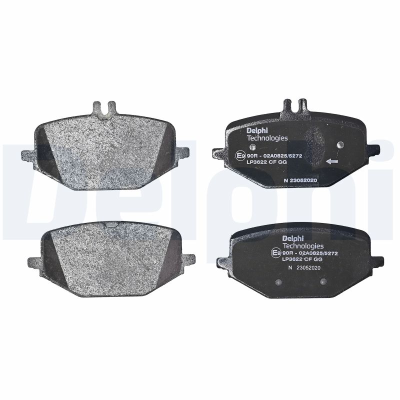 DELPHI Bremseklodser lp3622 for MERCEDES-BENZ BEIJING BENZ (BBDC)