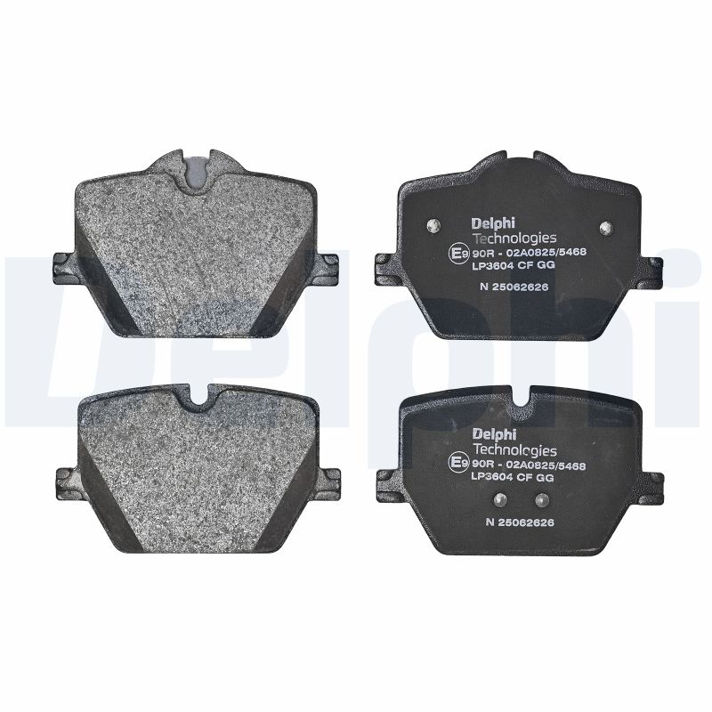 DELPHI Bremseklodser lp3604 for BMW (BRILLIANCE) TOYOTA