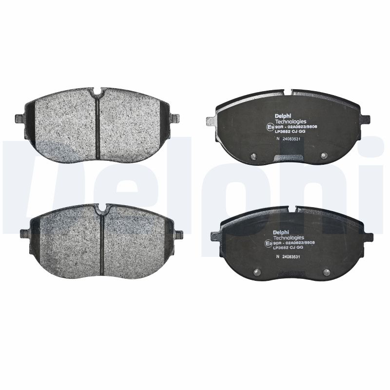 DELPHI Bremseklodser lp3652 for VW