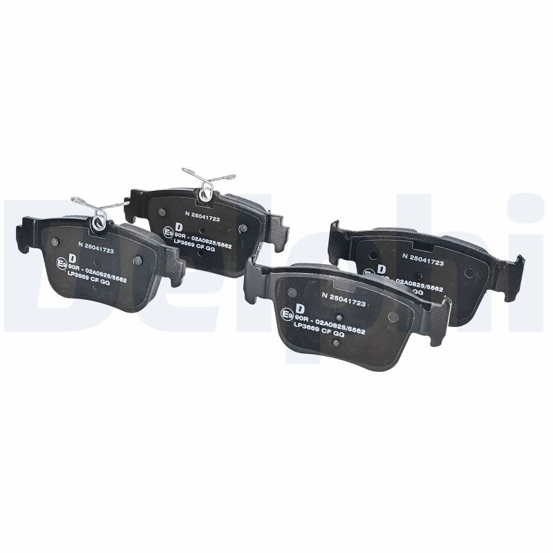 DELPHI Bremseklodser lp3669 for FORD CUPRA VW AUDI