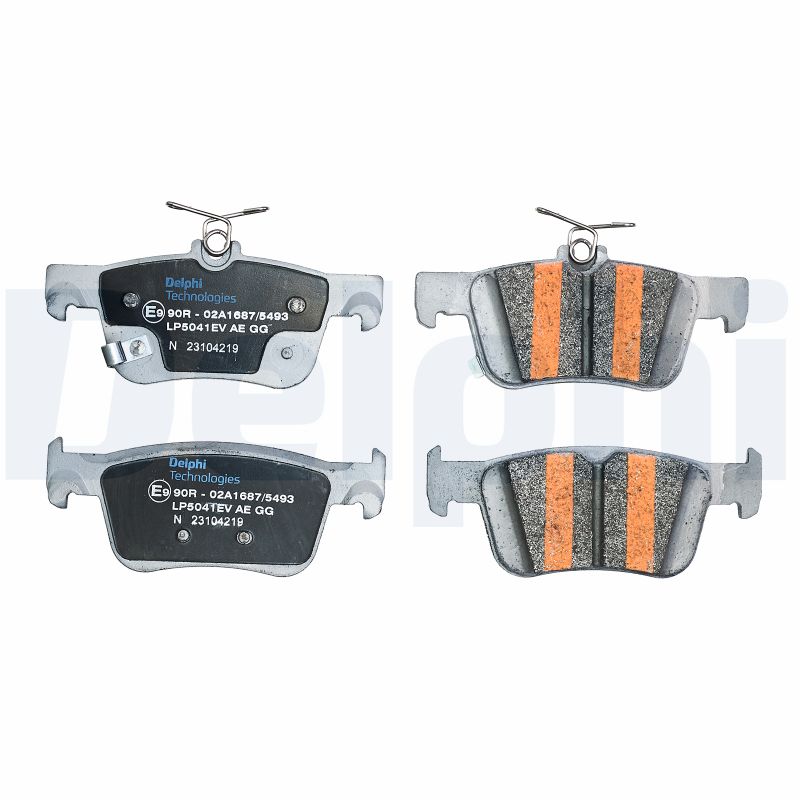 DELPHI Bremseklodser lp5041ev for HONDA
