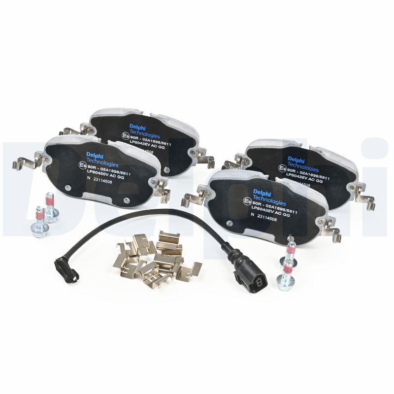 DELPHI Bremseklodser lp5043ev for CUPRA