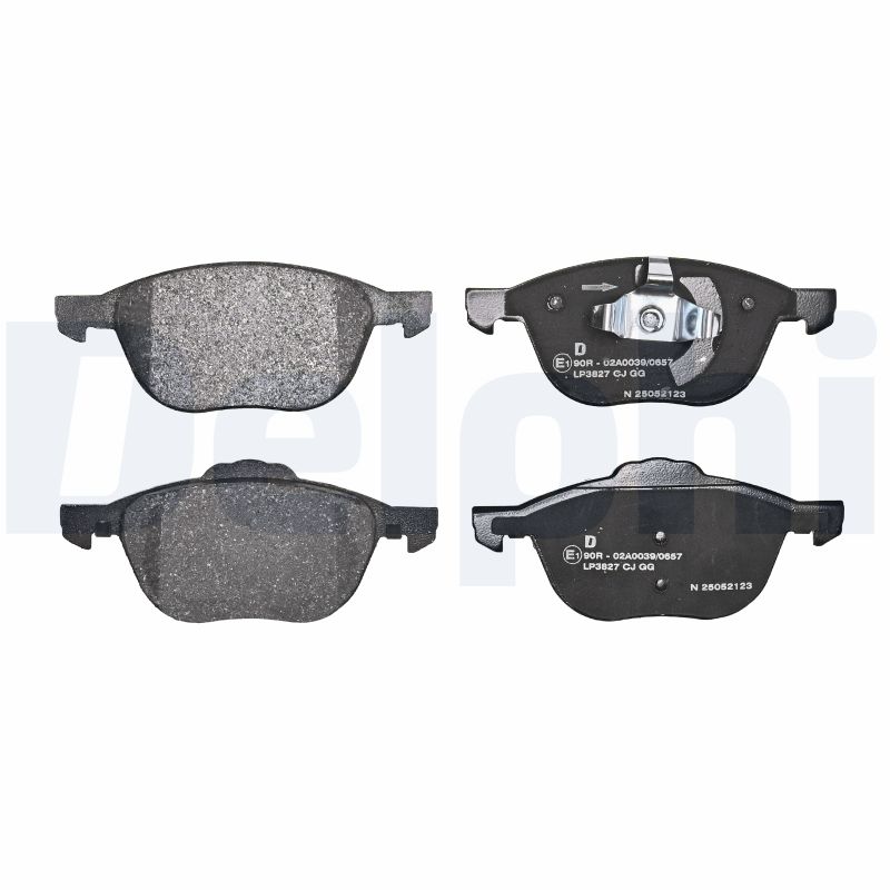 DELPHI Bremseklodser lp3827 for FORD