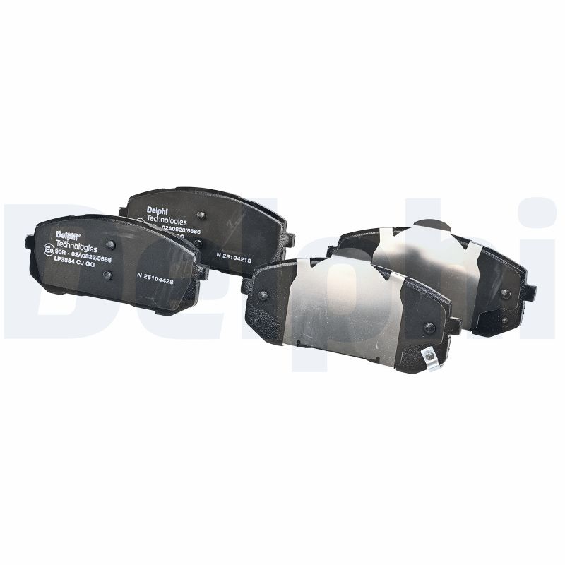 DELPHI Bremseklodser lp3854 for HYUNDAI KIA