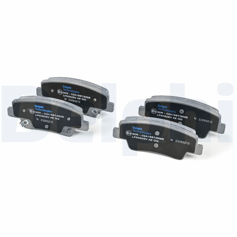 DELPHI Bremseklodser lp5062ev for KIA HYUNDAI GENESIS