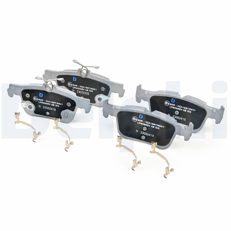 DELPHI Bremseklodser lp5059ev for FORD USA FORD FORD (CHANGAN)