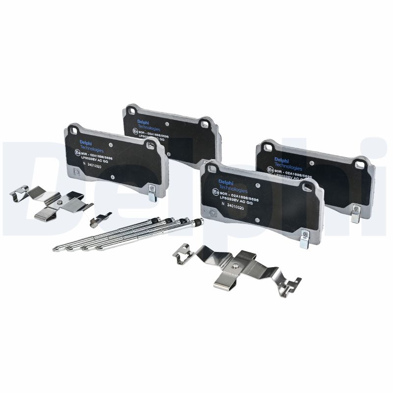 DELPHI Bremseklodser lp5033ev for TESLA