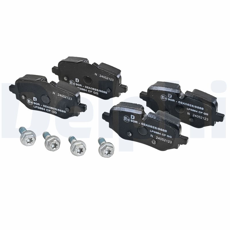DELPHI Bremseklodser lp3884 for MINI
