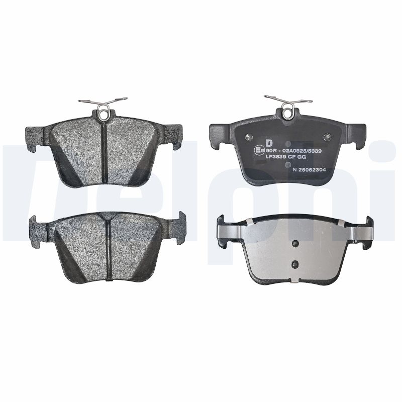 DELPHI Bremseklodser lp3839 for VW