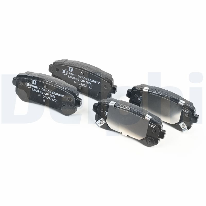 DELPHI Bremseklodser LP3832 for HYUNDAI