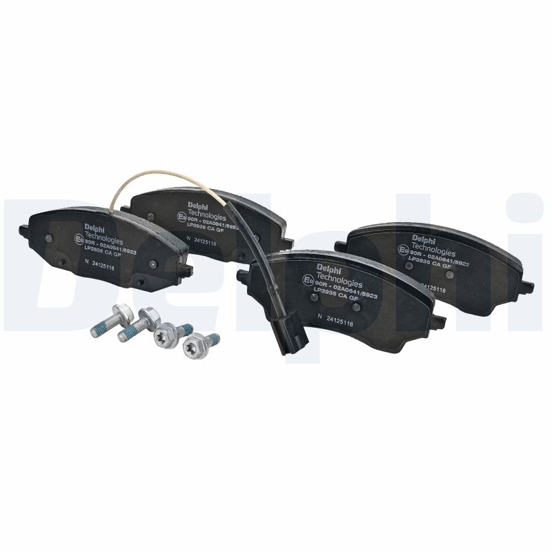 DELPHI Bremseklodser lp3935 for FIAT VAUXHALL TOYOTA