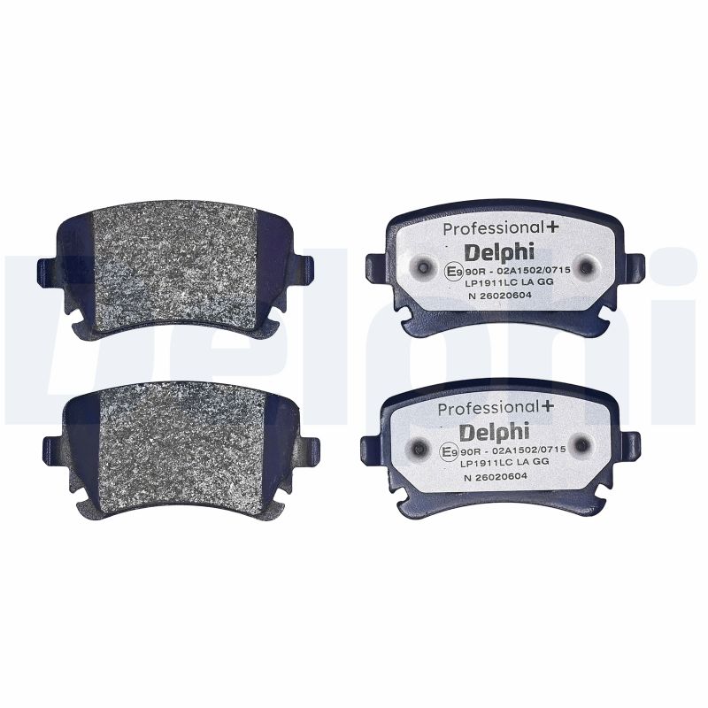 DELPHI Bremseklodser LP1911LC for VW