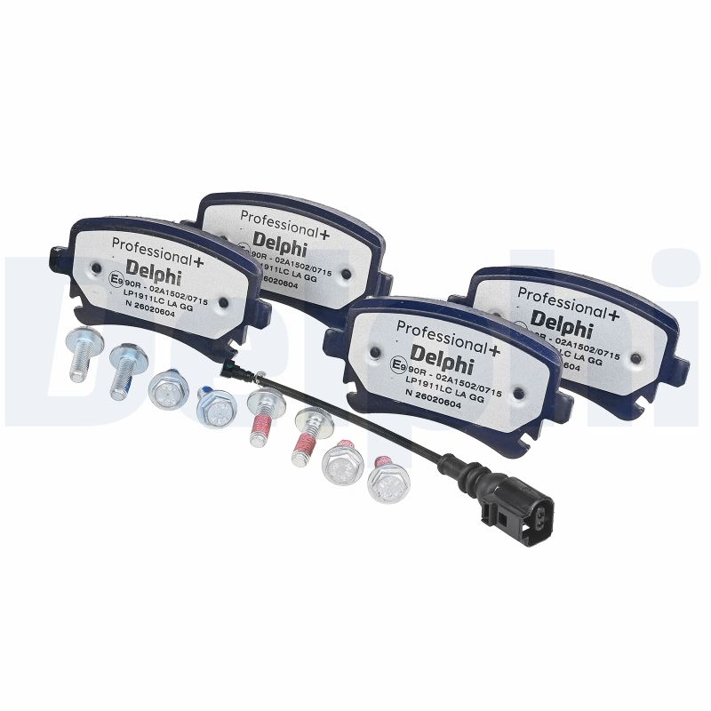 DELPHI Bremseklodser lp1911lc for VW AUDI