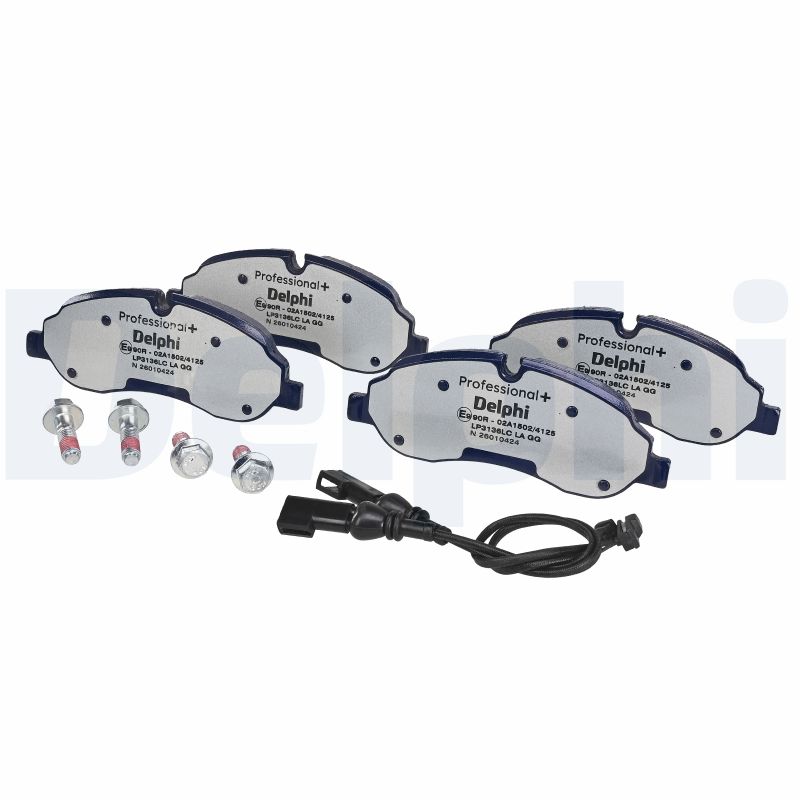 DELPHI Bremseklodser LP3136LC for FORD