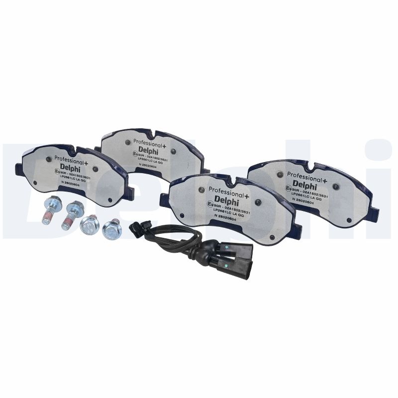 DELPHI Bremseklodser lp2661lc for FORD