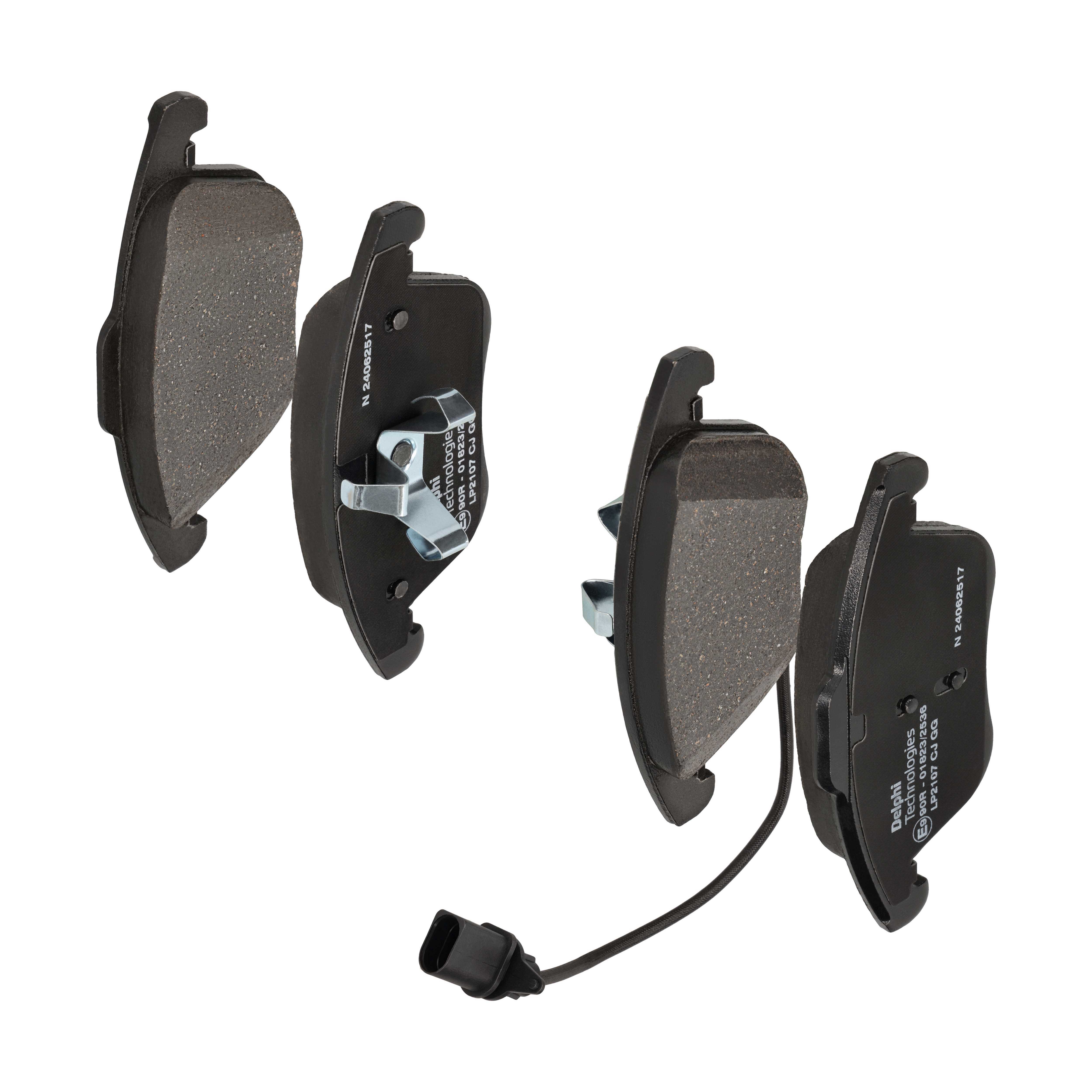 DELPHI Bremseklodser lp2107 for AUDI