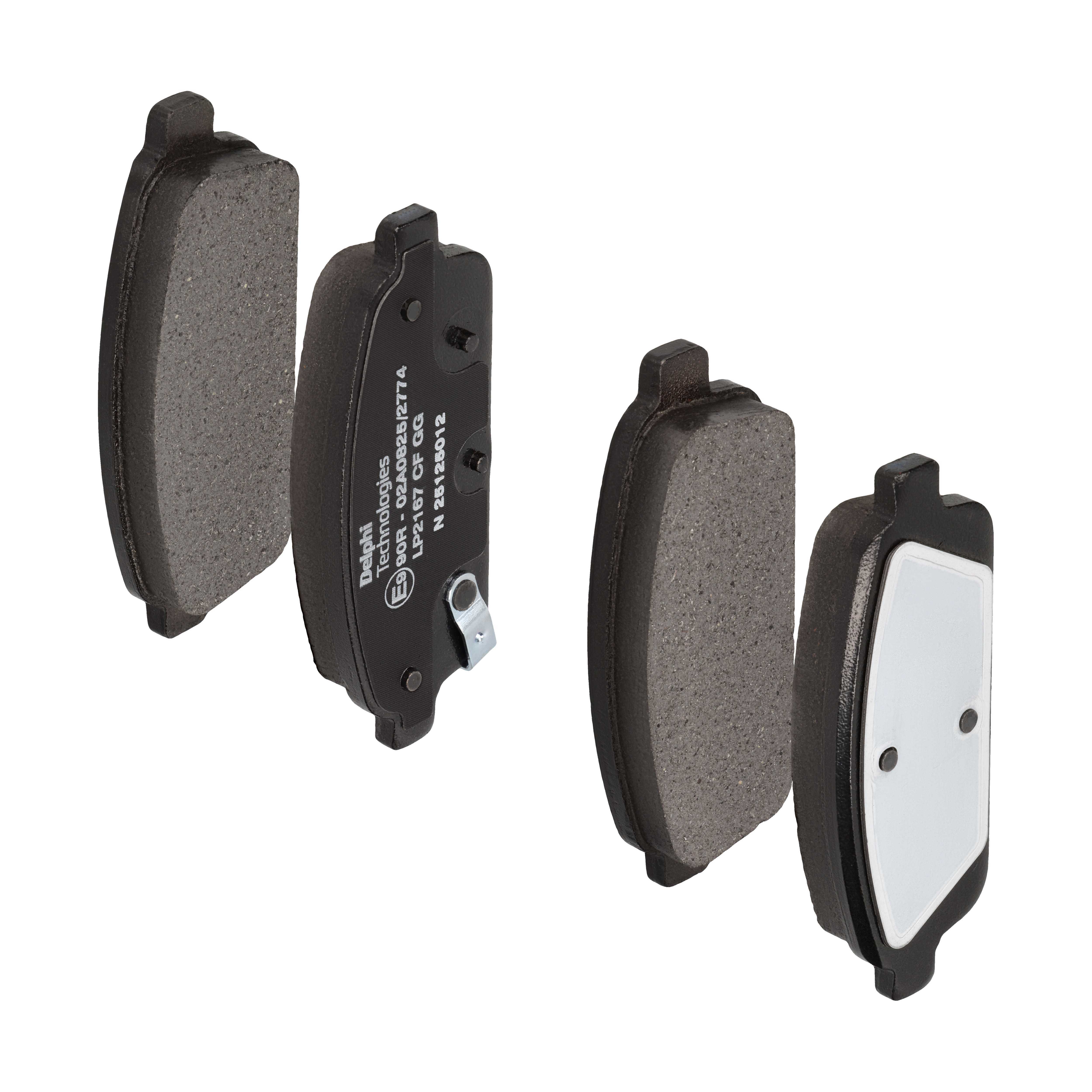 DELPHI Bremseklodser lp2167 for OPEL VAUXHALL BUICK (SGM) CHEVROLET CHEVROLET (SGM)